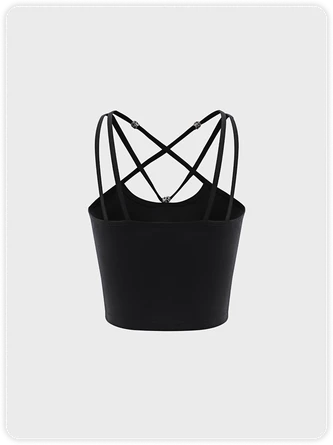 Kollyy Punk Black Lace-Up Design Graffiti Halloween Top Tank Top & Cami 4 Kollyy Punk Black Lace-Up Design Graffiti Halloween Top Tank Top & Cami - Image 4