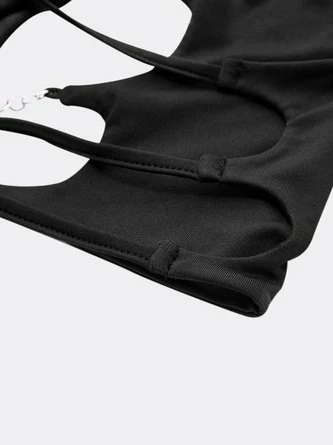 Kollyy Casual Black Top Tank Top & Cami 7 Kollyy Casual Black Top Tank Top & Cami - Image 7