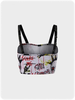 Kollyy Street White Top Tank Top & Cami -Tops Sales 264cfef8e7927c88f2a88c9b8a21ea27