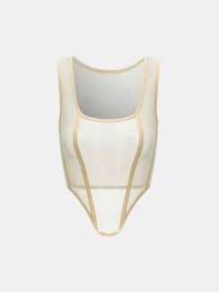 Kollyy Fashion Apricot Top Tank Top & Cami