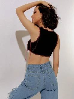 Kollyy Sweet White Top Tank Top & Cami -Tops Sales 26fe3f1978d97bf3283147359420a737