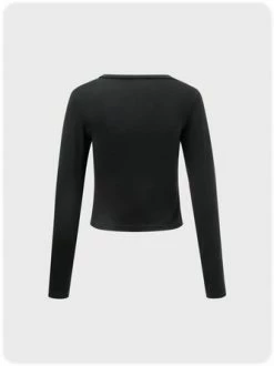 Kollyy Casual Black Top T-Shirt -Tops Sales 27a9960f5c1bd802c899ca61c456ae5a