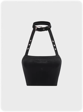 Kollyy Black Top Tank Top & Cami 5 Kollyy Black Top Tank Top & Cami - Image 5