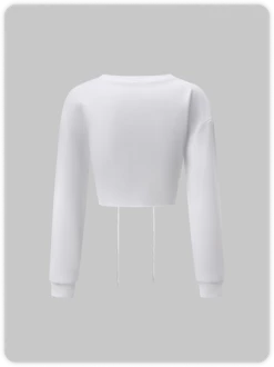 Kollyy Sweet White Cut Out Tiered Design Top Hoodie & Sweatshirt 7 Kollyy Sweet White Cut Out Tiered Design Top Hoodie & Sweatshirt -Tops Sales 2b98aa5d8375f1be24defd6313dc1c9b