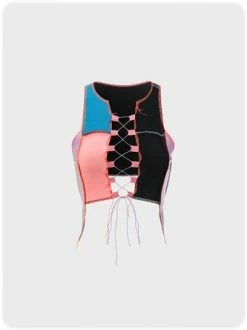 Kollyy Fashion Multicolor Top Tank Top & Cami
