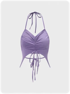 Kollyy Purple Top Tank Top & Cami