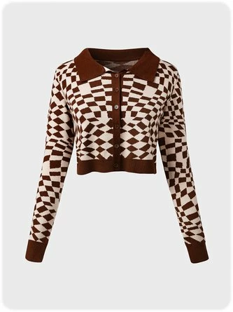 Kollyy Sweet Brown Top Sweater 1 Kollyy Sweet Brown Top Sweater