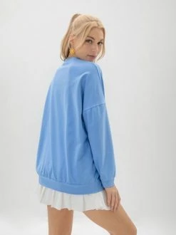 Kollyy Casual Blue Top Outwear 7 Kollyy Casual Blue Top Outwear -Tops Sales 2e9818ab45ad14d63e1054dbdc0cd749