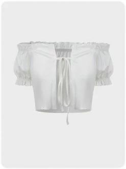 Kollyy White Top T-Shirt