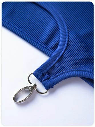 Kollyy Y2K Blue Plants Short Sleeves Top T-Shirt 3 Kollyy Y2K Blue Plants Short Sleeves Top T-Shirt - Image 3