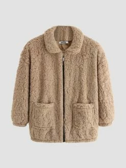 Kollyy Casual Brown Top Outwear