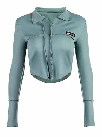 Kollyy Glamorous1 Black Raw Edge Slim Top T-Shirt 2 Kollyy Glamorous1 Black Raw Edge Slim Top T-Shirt - Image 2