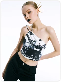 Kollyy Black Top Tank Top & Cami