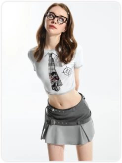 Kollyy Street White Top T-Shirt