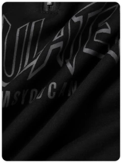 Kollyy Street Black Color Block Drawstring Zip Up Top Hoodie & Sweatshirt -Tops Sales 319ff7ac63c49be19e1be71858c2a94d