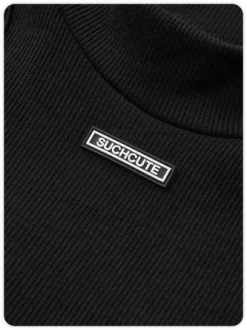 Kollyy Edgy Black Cut Out Asymmetrical Design Cyberpunk Top Bodysuit -Tops Sales 31f5a143dcb2678bb8d38efed12c8fd4