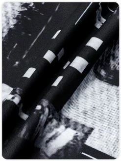 Kollyy Black One Shoulder Abstract Slim Top Tank Top & Cami -Tops Sales 337cac97020598c90bf925930afcdde2