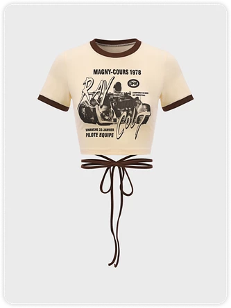 Kollyy Casual Apricot Top T-Shirt 1 Kollyy Casual Apricot Top T-Shirt