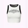 Kollyy Casual White Top Tank Top & Cami