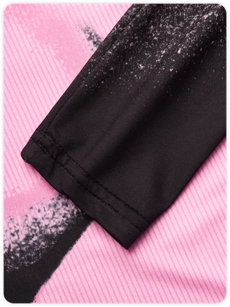 Kollyy Edgy Deep Pink Top T-Shirt 6 Kollyy Edgy Deep Pink Top T-Shirt - Image 6