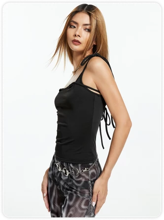 Kollyy Black Top Tank Top & Cami 6 Kollyy Black Top Tank Top & Cami - Image 6