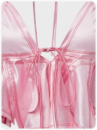 Kollyy Pink Top Tank Top & Cami 6 Kollyy Pink Top Tank Top & Cami - Image 6