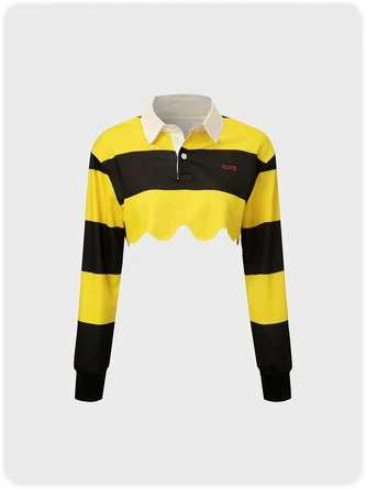 Kollyy Casual Yellow Top Hoodie & Sweatshirt 1 Kollyy Casual Yellow Top Hoodie & Sweatshirt