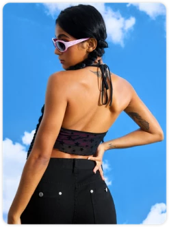 Kollyy Y2K Black Star Backless Top Tank Top & Cami -Tops Sales 3ae076cd1a4fd6979342fd97b0faedd5