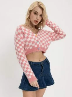 Kollyy Casual Pink Top Sweater