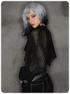 Kollyy Casual Black Cut Out Perkins Collar Top Sweater 14 Kollyy Casual Black Cut Out Perkins Collar Top Sweater -Tops Sales 3cb999976d2612d4bf4021e537d571c9