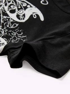 Kollyy Y2K Black Butterfly Short Sleeves Top T-Shirt 14 Kollyy Y2K Black Butterfly Short Sleeves Top T-Shirt -Tops Sales 3d24256c508891baaa178d177698c2d7