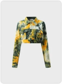 Kollyy Casual Darkgreen Top Outwear