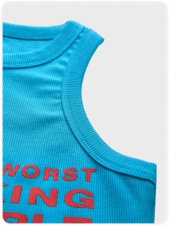 Kollyy Street Blue Letter Top Tank Top & Cami 15 Kollyy Street Blue Letter Top Tank Top & Cami -Tops Sales 3fe2a6ee71bcb0a167910848e4473caa