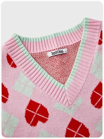 Kollyy Casual Dark Pink Top Sweater 3 Kollyy Casual Dark Pink Top Sweater - Image 3