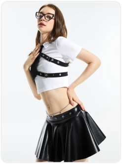 Kollyy Casual White Top T-Shirt -Tops Sales 406df76a7de42145fb730976de494572