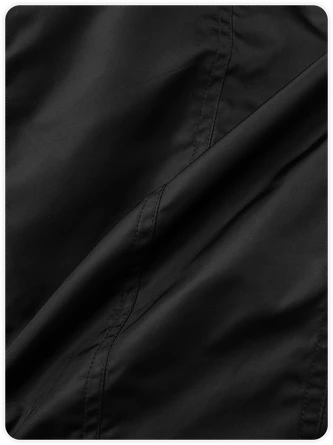 Kollyy Edgy Black Asymmetrical Design Long Sleeve Top Outwear 5 Kollyy Edgy Black Asymmetrical Design Long Sleeve Top Outwear - Image 5