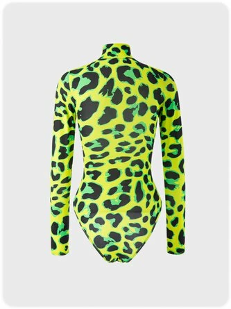 Kollyy Casual Green Top Bodysuit 4 Kollyy Casual Green Top Bodysuit - Image 4