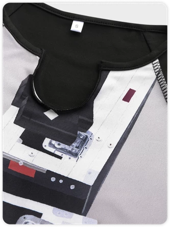 Kollyy Street Gray Top T-Shirt 3 Kollyy Street Gray Top T-Shirt - Image 3