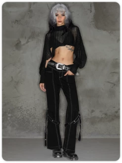 Kollyy Casual Black Cut Out Perkins Collar Top Sweater 11 Kollyy Casual Black Cut Out Perkins Collar Top Sweater -Tops Sales 46e172904f8a46ed73dc1298bebf5d4b