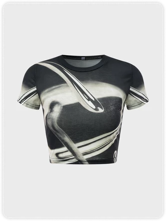 Kollyy Vintage Black Top T-Shirt 1 Kollyy Vintage Black Top T-Shirt