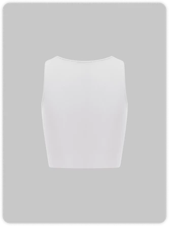 Kollyy Casual White Top Tank Top & Cami 4 Kollyy Casual White Top Tank Top & Cami - Image 4