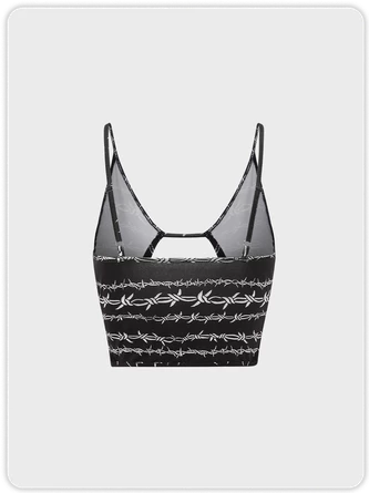 Kollyy Casual Black Top Tank Top & Cami 8 Kollyy Casual Black Top Tank Top & Cami - Image 8