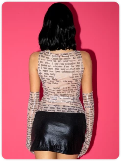 Kollyy Y2K Khaki Mesh Letter Arm Sleeves Party Top Women Top 34 Kollyy Y2K Khaki Mesh Letter Arm Sleeves Party Top Women Top -Tops Sales 4ca7c1777c4210137e4bbb6673bef430