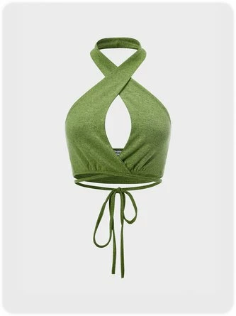 Kollyy Casual Green Top Tank Top & Cami 1 Kollyy Casual Green Top Tank Top & Cami