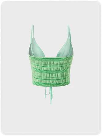 Kollyy Casual Green Top Tank Top & Cami 8 Kollyy Casual Green Top Tank Top & Cami - Image 8