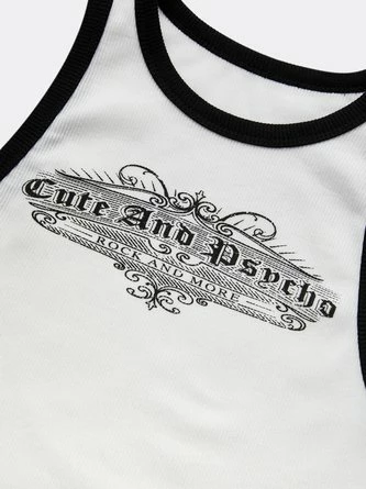 Kollyy Casual White Top Tank Top & Cami 9 Kollyy Casual White Top Tank Top & Cami - Image 9