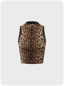 Kollyy Vintage Brown Top Tank Top & Cami