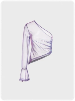 Kollyy Y2k Purple Mesh Asymmetrical Design Party Top Women Top 14 Kollyy Y2k Purple Mesh Asymmetrical Design Party Top Women Top -Tops Sales 4e89860e9424ef78011578325aae18b4