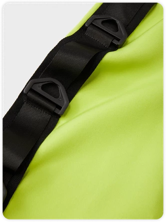 Kollyy Street Green Asymmetrical Design Buckle Cyber Punk Top Outwear 3 Kollyy Street Green Asymmetrical Design Buckle Cyber Punk Top Outwear - Image 3