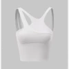 Kollyy Street White Asymmetrical Design Top Tank Top & Cami